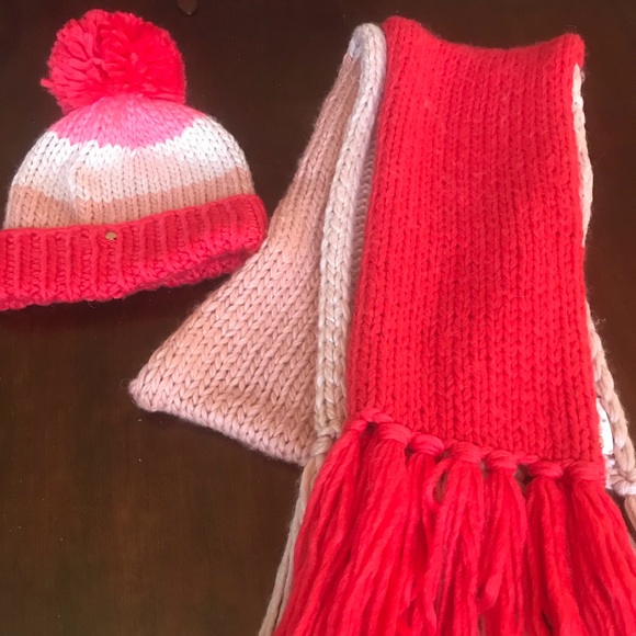 Kate Spade color block scarf - Picture 2 of 8